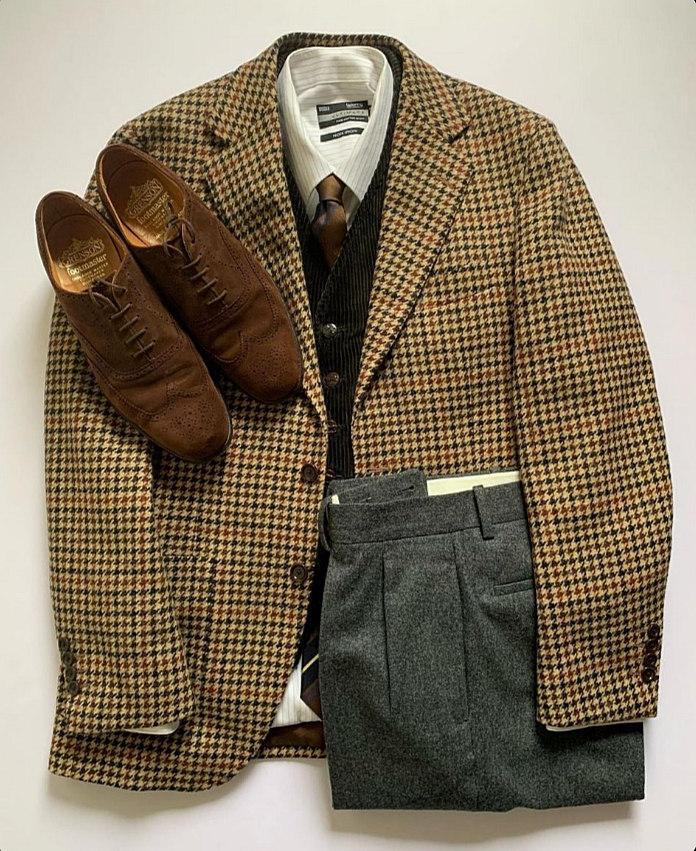 Мужская одежда из шерсти