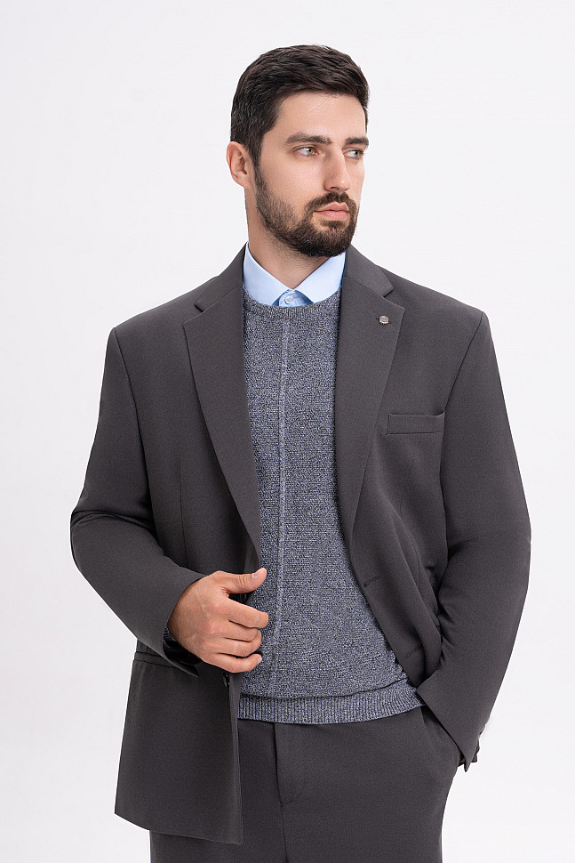 Мужская рубашка голубого цвета