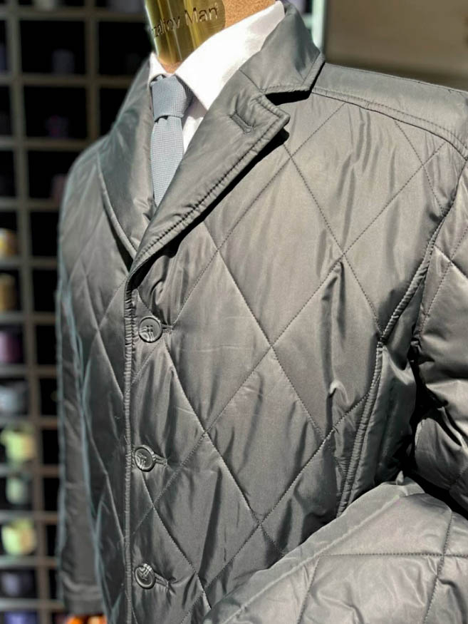 Куртка MAZALTOVMAN Черная в ромб