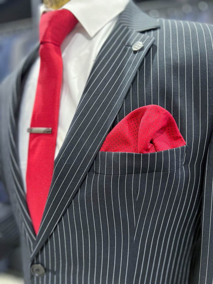 Костюм MIR 2-ка Черный в полоску