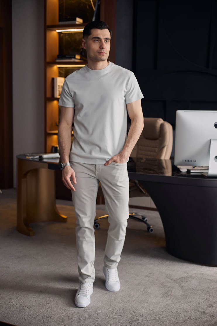 Футболка GIO Серая