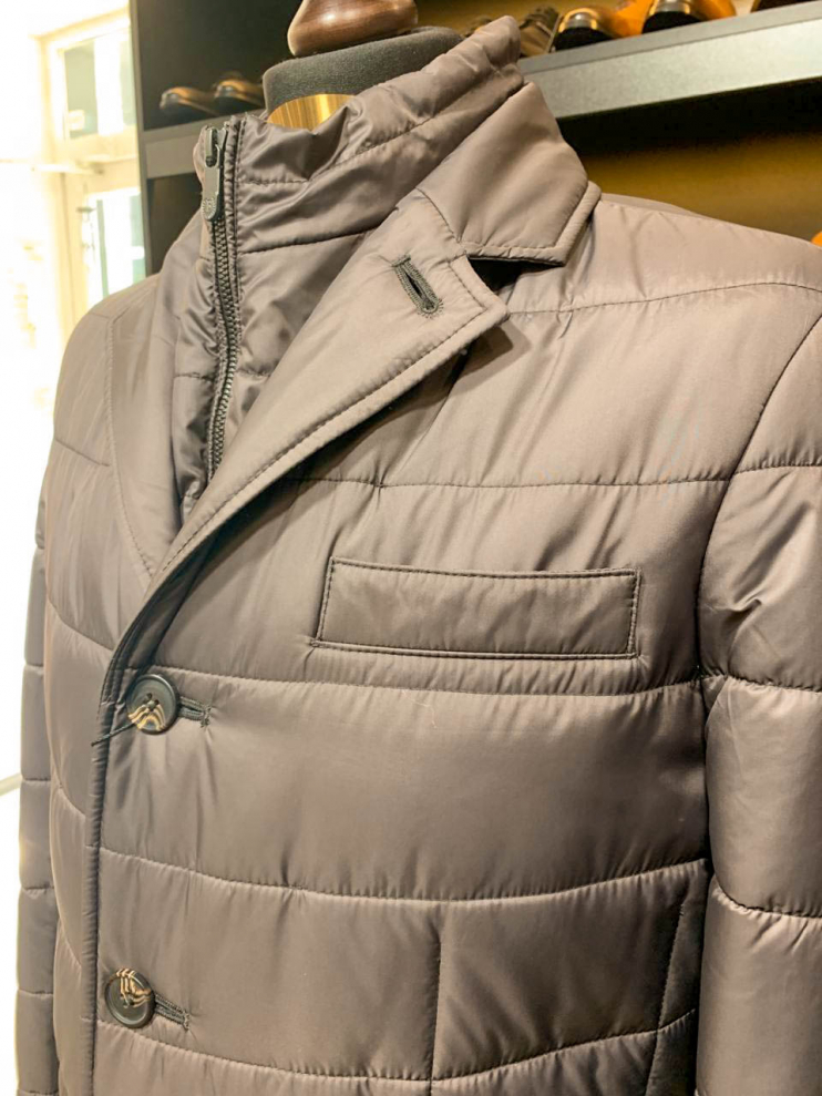 Куртка MAZALTOVMAN Коричневая стеганая