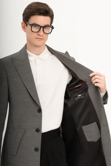 Пальто MAZALTOVMAN Premium Серое