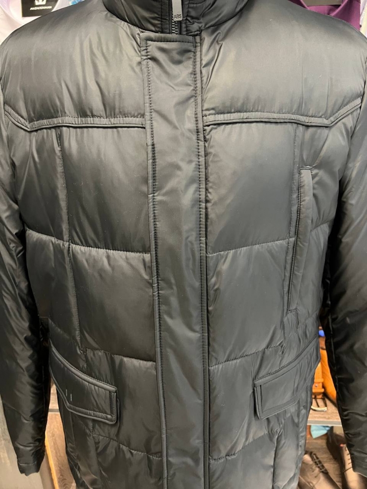 Куртка Черная с мехом