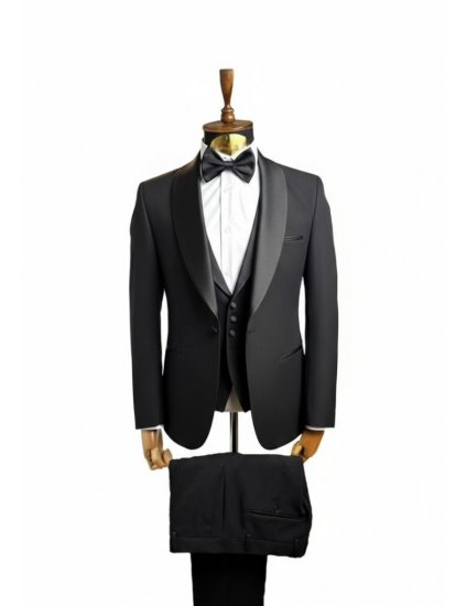 Смокинг MAZALTOVMAN 3-ка Premium Черный