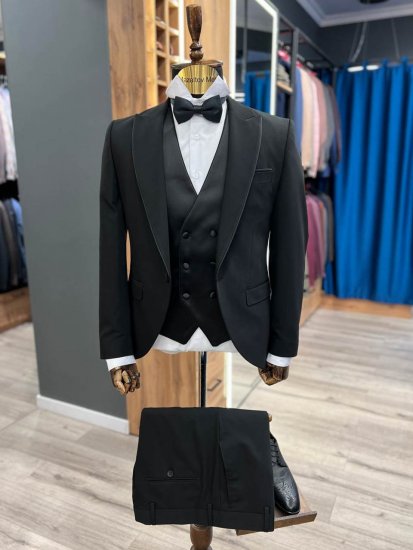 Смокинг MAZALTOVMAN 3-ка Premium Черный