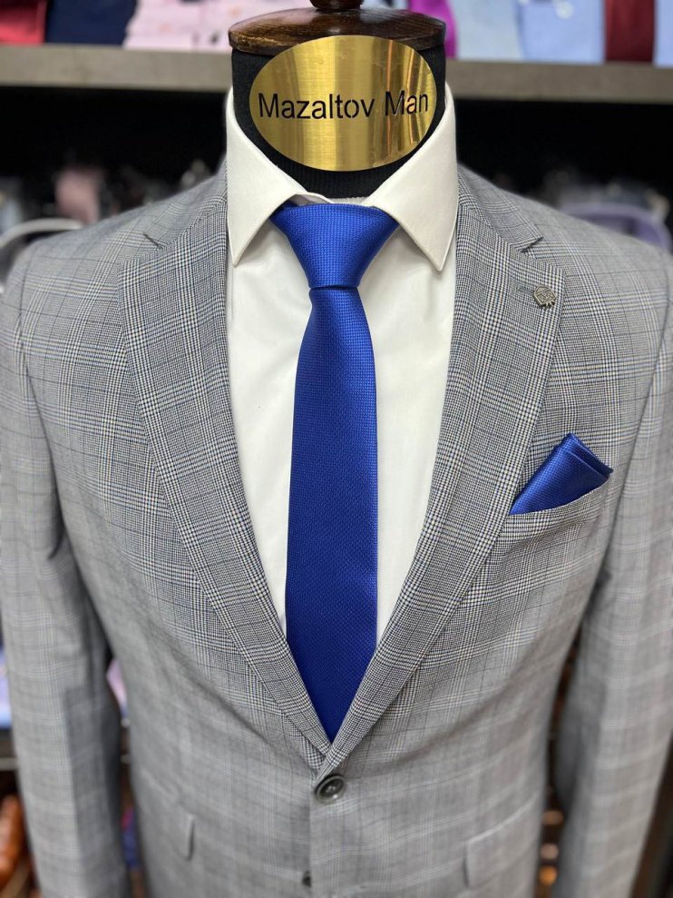 Костюм DIR 2-ка Серый в клетку