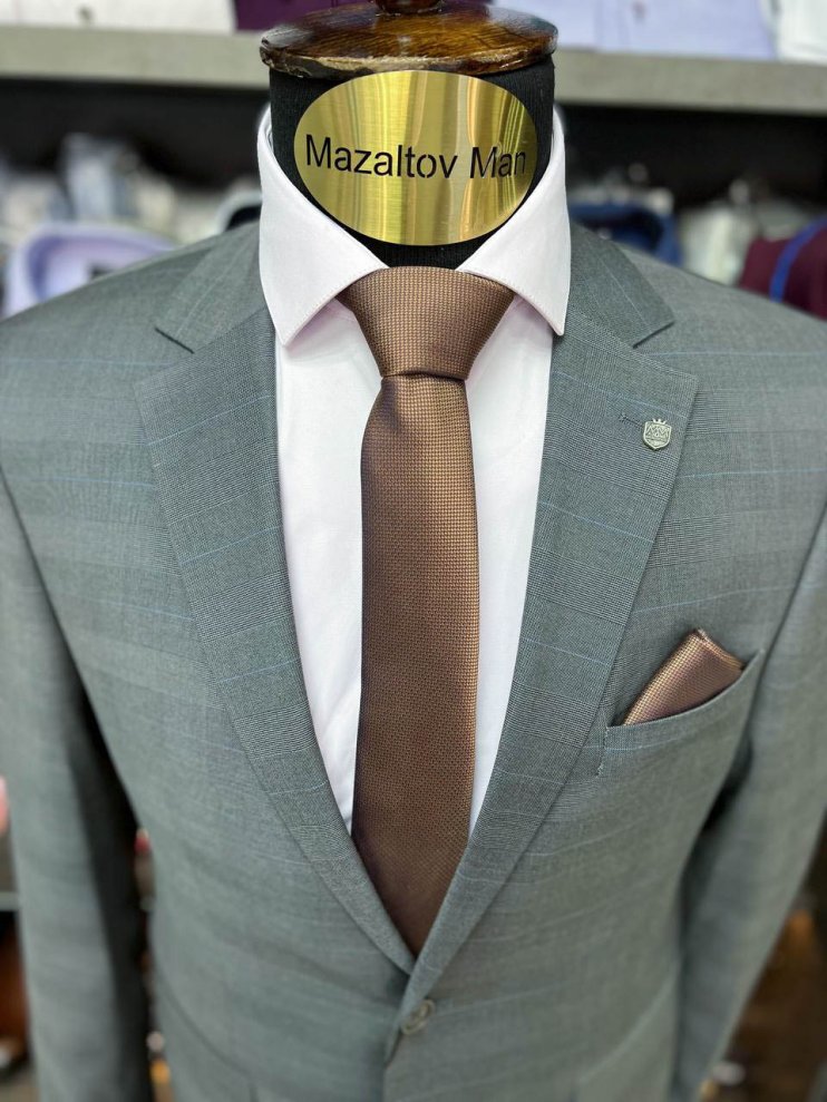 Костюм EMG 2-ка Серый в клетку