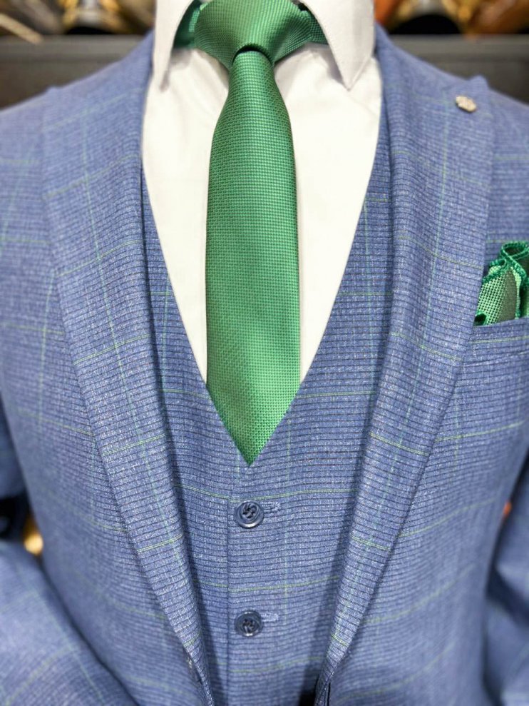 Костюм BEL 3-ка Синий в клетку