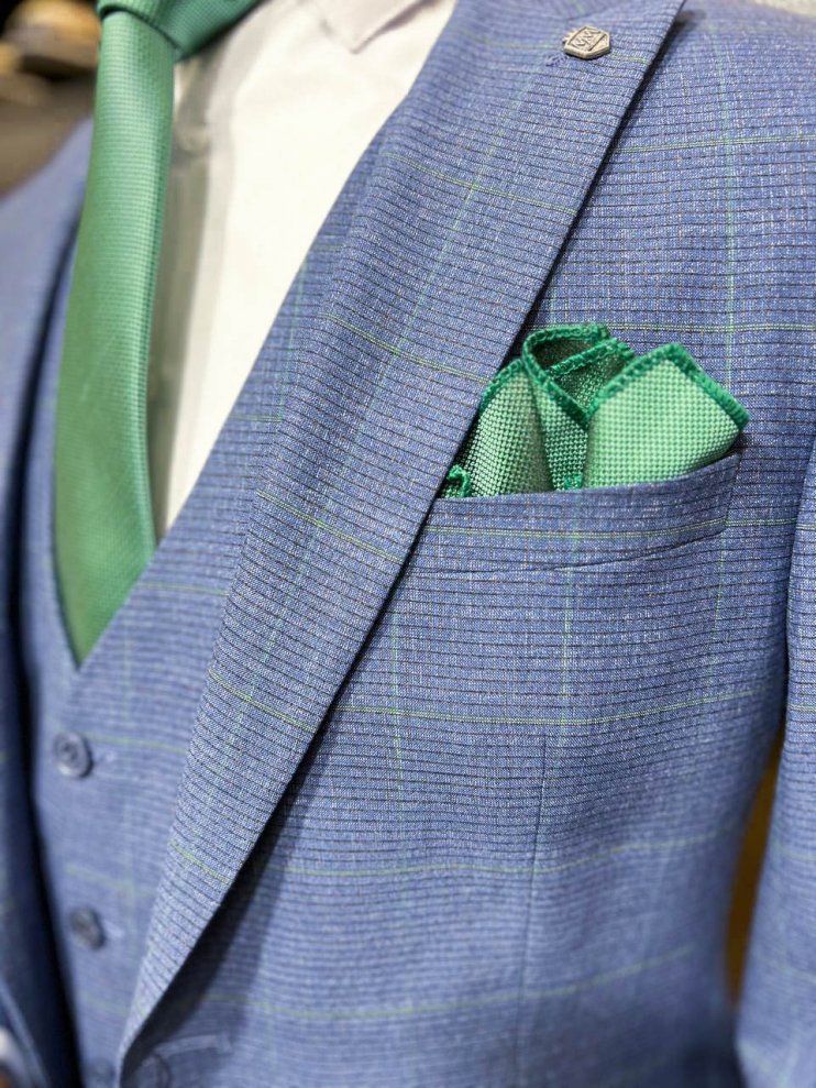 Костюм BEL 3-ка Синий в клетку