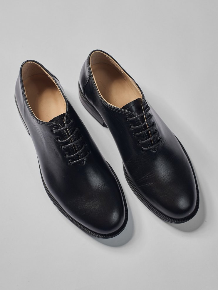 Оксфорды MAZALTOVMAN Черные кожаные