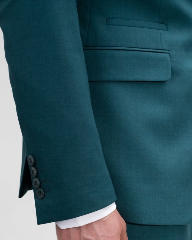 Стильный костюм-тройка MAZALTOVMAN зеленый