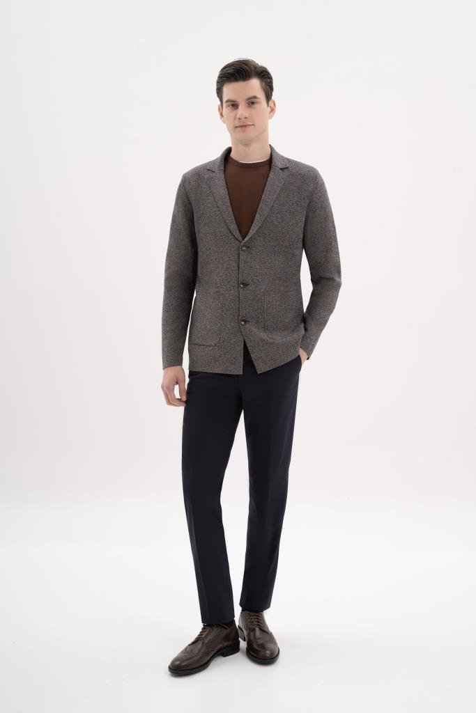 Кардиган AMT Бежевый фактурный