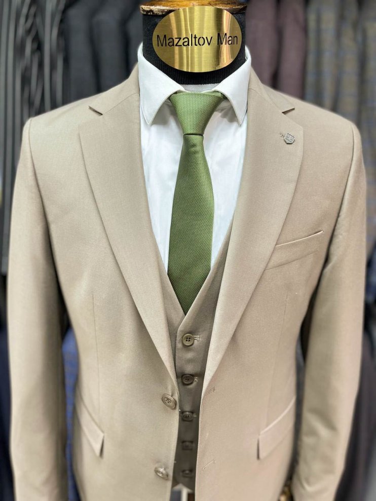 Костюм MAZALTOVMAN 3-ка Бежевый