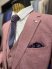 Костюм MIR 3-ка Бордовый фактурный