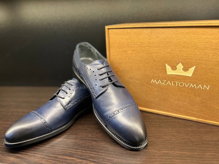 Дерби Оксфорд Синие