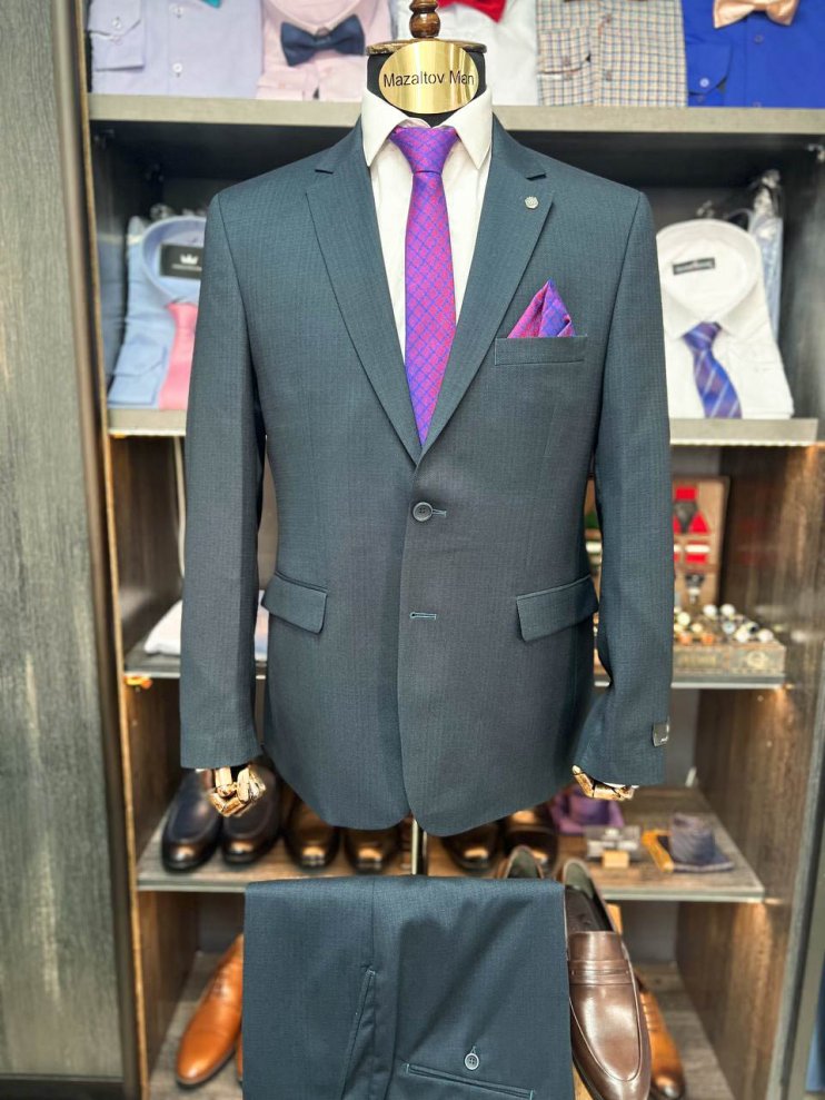 Костюм MAZALTOVMAN 2-ка Зеленый фактурный