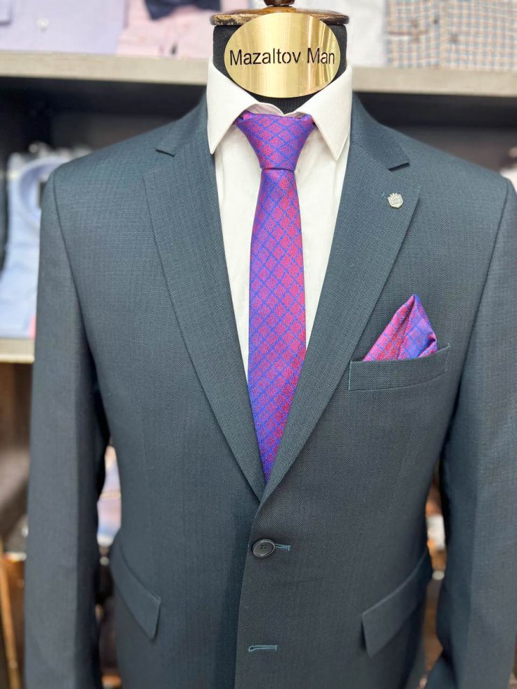 Костюм MAZALTOVMAN 2-ка Зеленый фактурный