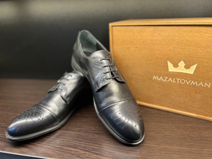 Дерби Черные с узором