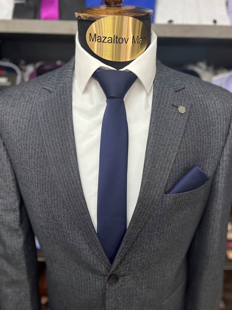 Костюм MIR 2-ка Черный в полоску