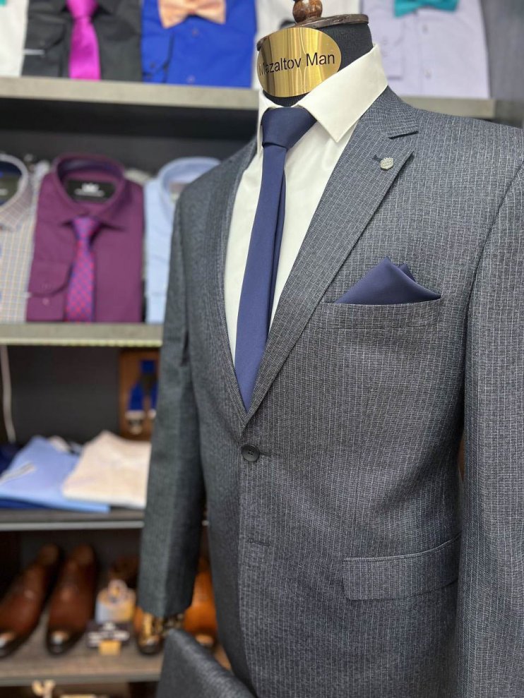 Костюм MIR 2-ка Черный в полоску