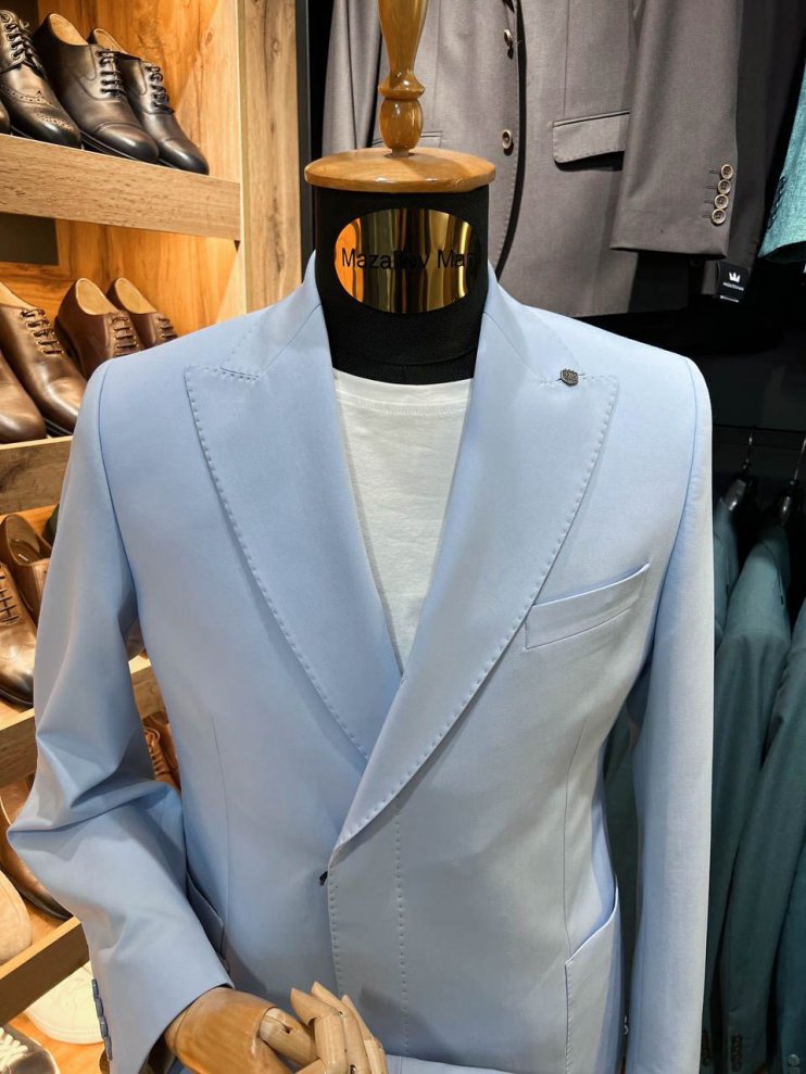 Костюм MAZALTOVMAN 2-ка Premium Голубой
