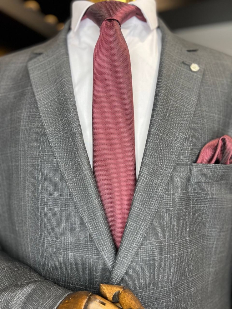 Костюм MIR 2-ка Серый в клетку