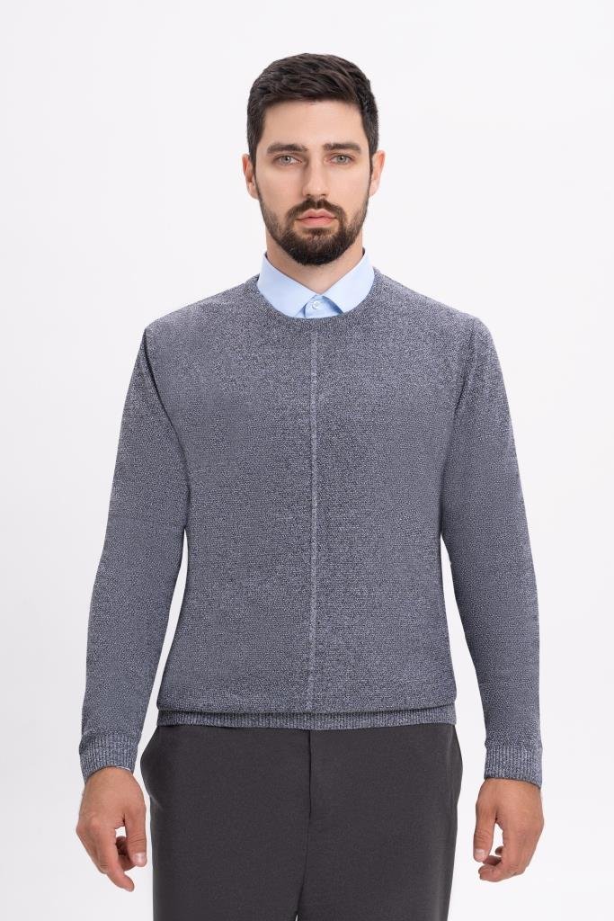 Джемпер AMT Серый фактурный