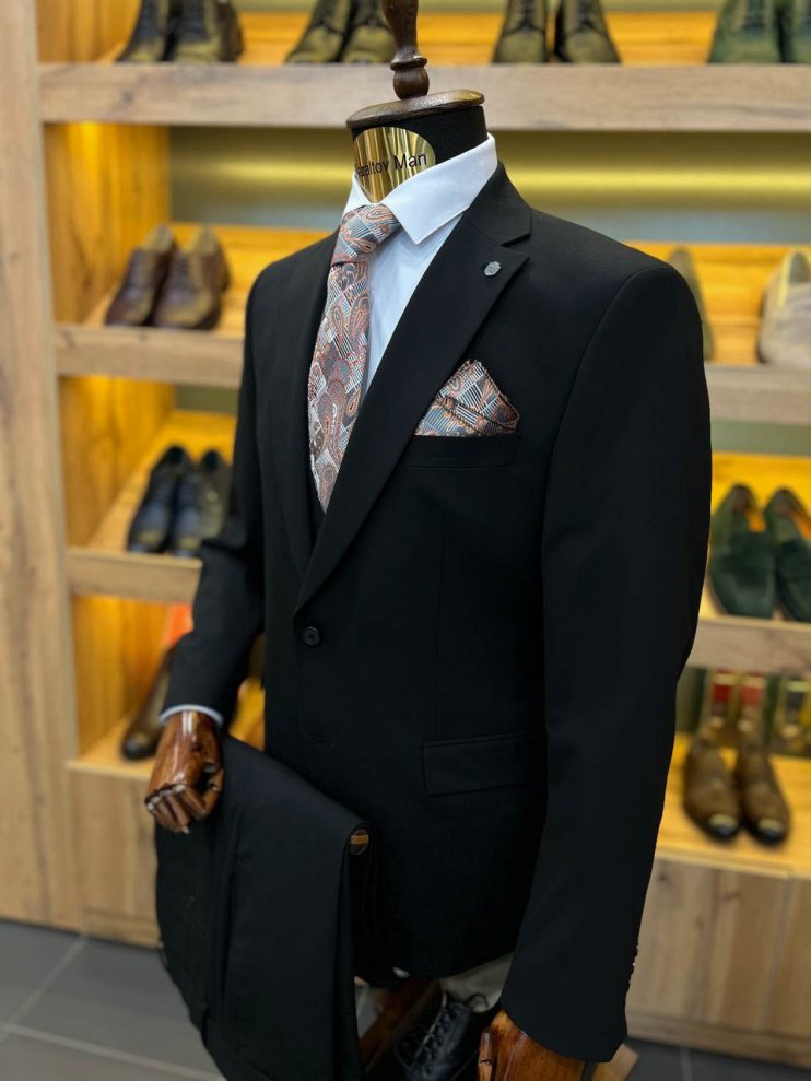 Костюм MAZALTOVMAN 3-ка Premium Черный