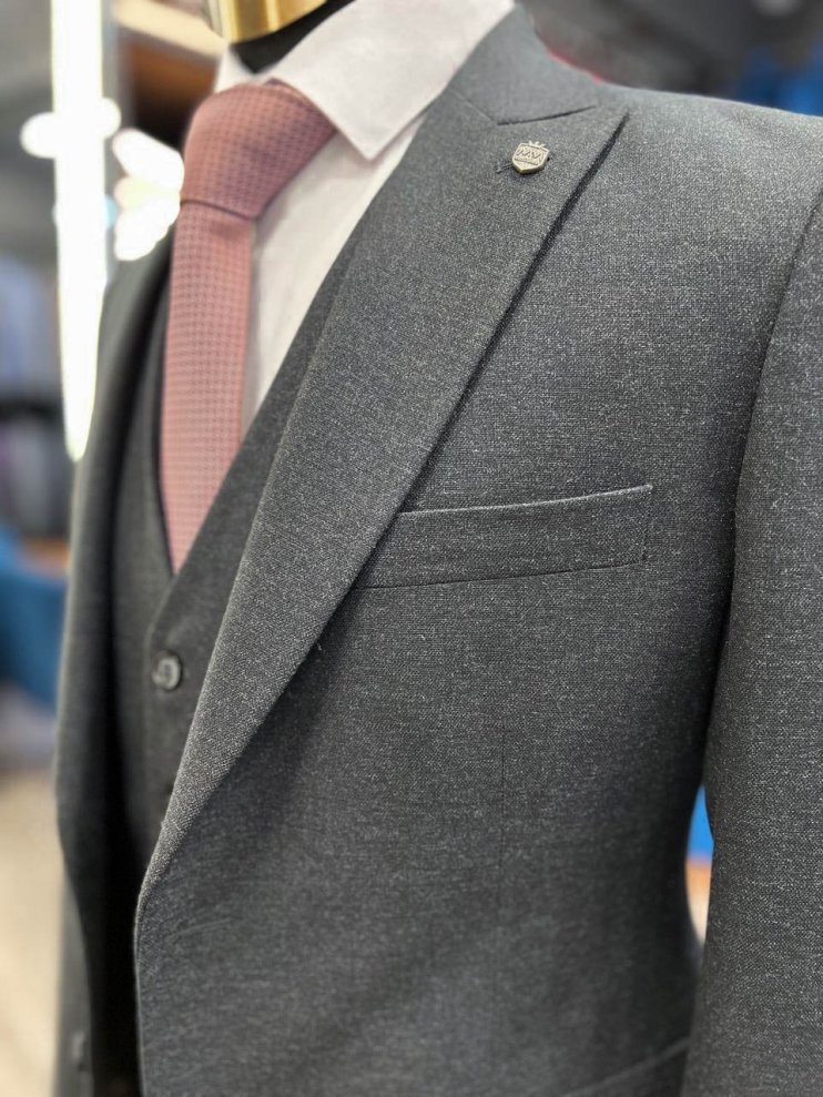 Костюм EMR 3-ка Серый фактурный