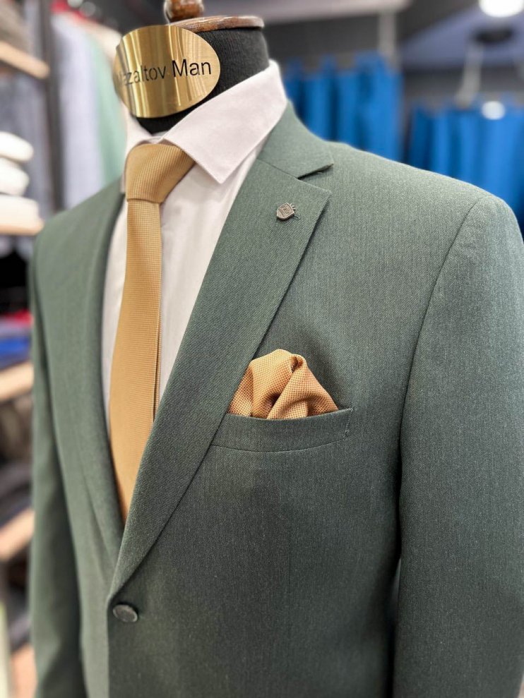 Костюм MAZALTOVMAN 2-ка Зеленый фактурный