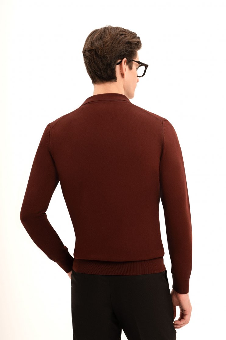 Джемпер MAS Коричневый
