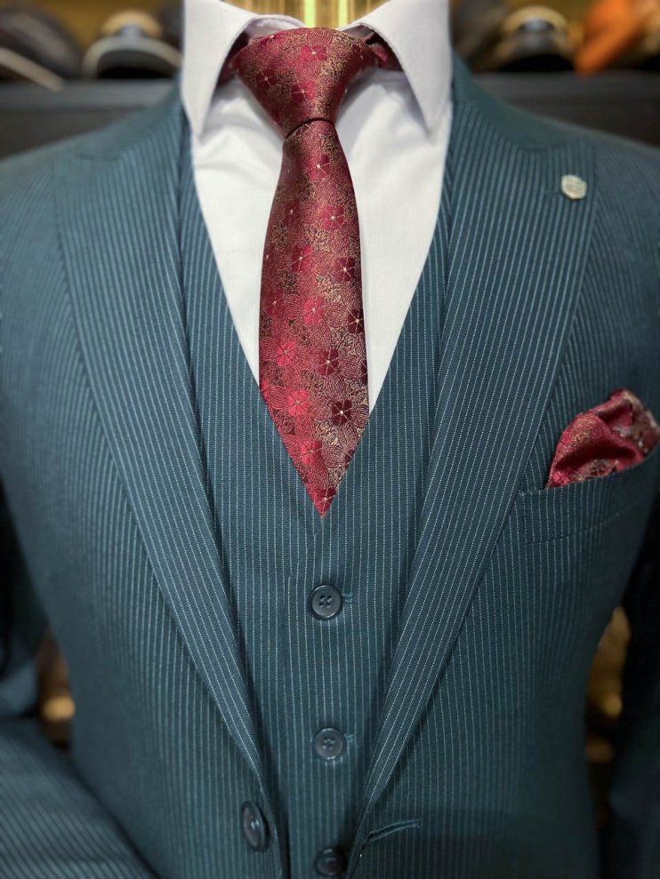 Костюм EMR 3-ка Зеленый в полоску