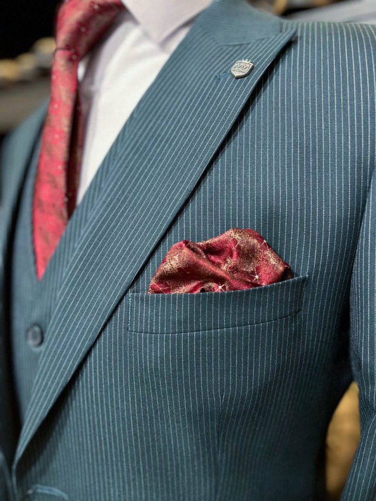 Костюм EMR 3-ка Зеленый в полоску