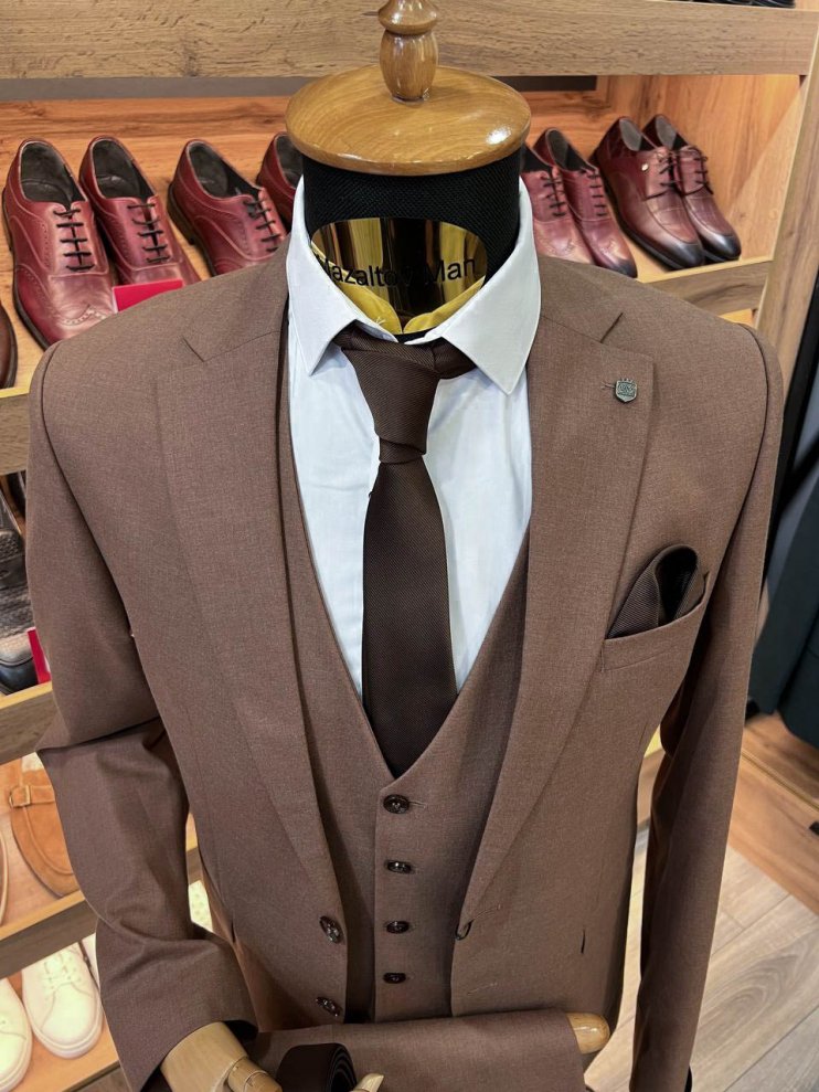 Костюм MAZALTOVMAN 3-ка Premium Капучино