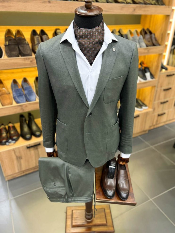 Костюм MAZALTOVMAN 2-ка Хаки фактурный