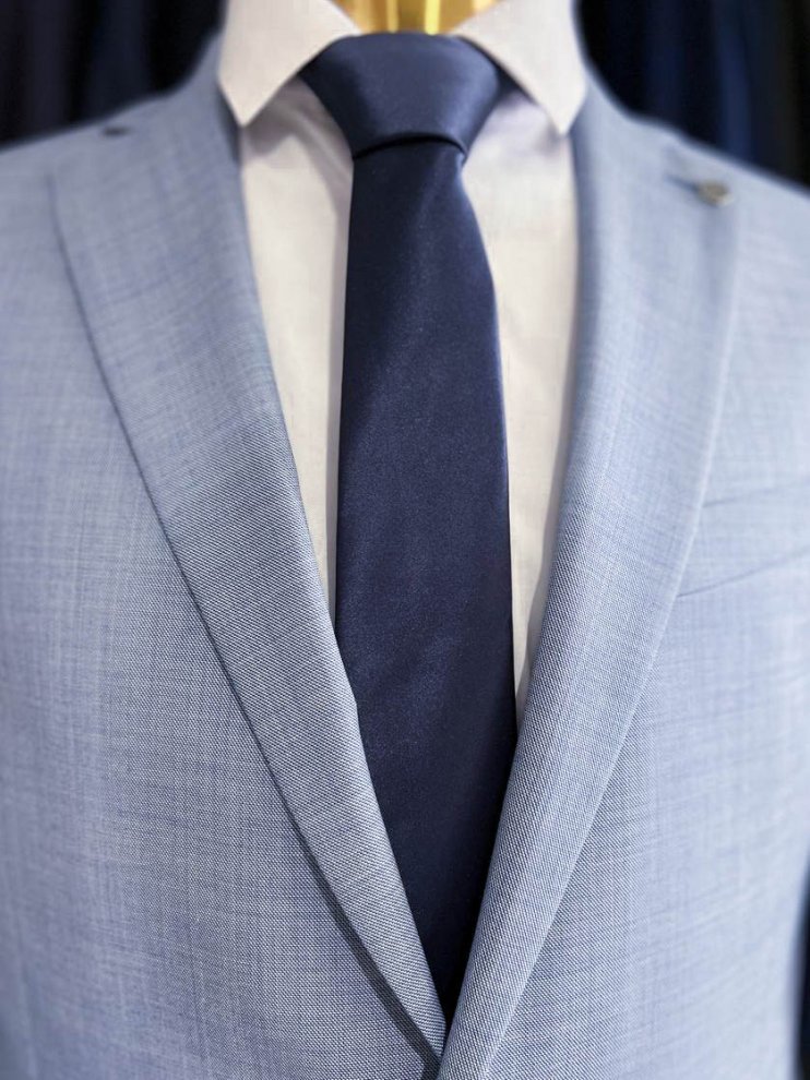 Костюм LXR 3-ка Голубой фактурный