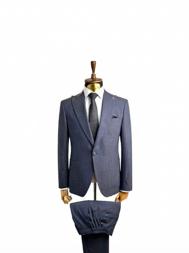 Костюм MAZALTOVMAN 2-ка Premium Синий в полоску