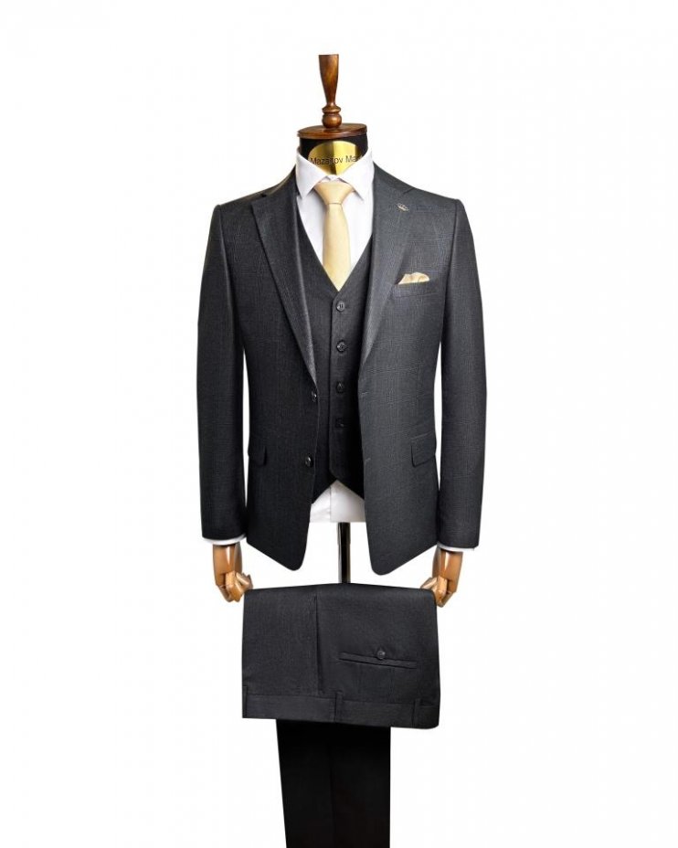 Костюм FRC 3-ка Серый в клетку