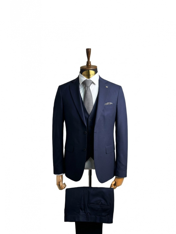 Костюм MAZALTOVMAN 3-ка Синий фактурный