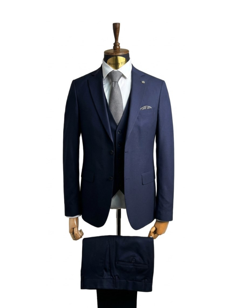 Костюм MAZALTOVMAN 3-ка Синий фактурный