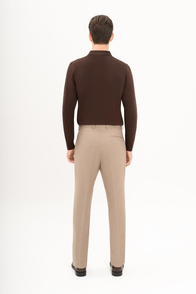 Брюки DIR Песочные фактурные