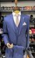 Костюм MAZALTOVMAN 3-ка Синий фактурный