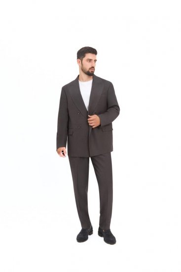 Костюм RBR 2-ка Двубортный Коричневый