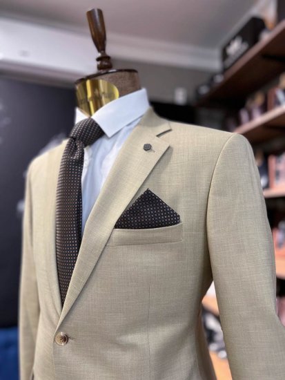 Костюм MAZALTOVMAN 2-ка Бежевый фактурный